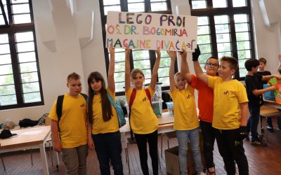 Lego Proi na festivalu First Lego League raziskovalci v Ljubljani