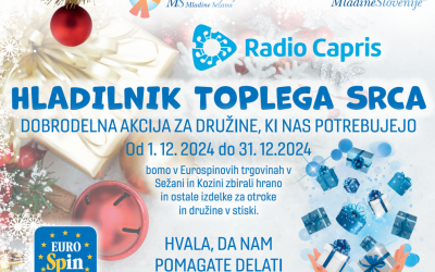 Dobrodelna akcija Hladilnik toplega srca